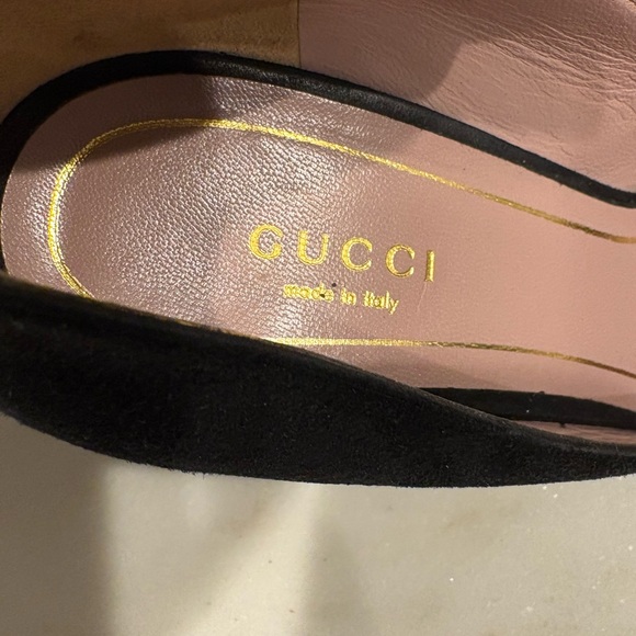 Gucci Black Suede Pointed Heels - Picture 5 of 8